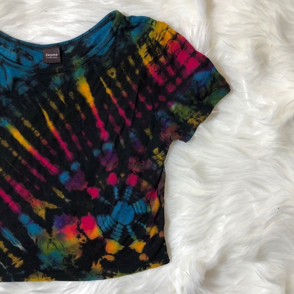 Zeyma tie dye crop top - Picture 3 of 6
